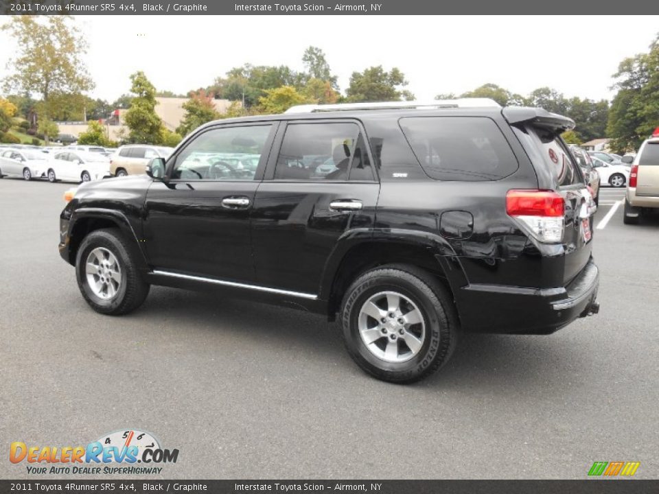 2011 Toyota 4Runner SR5 4x4 Black / Graphite Photo #7