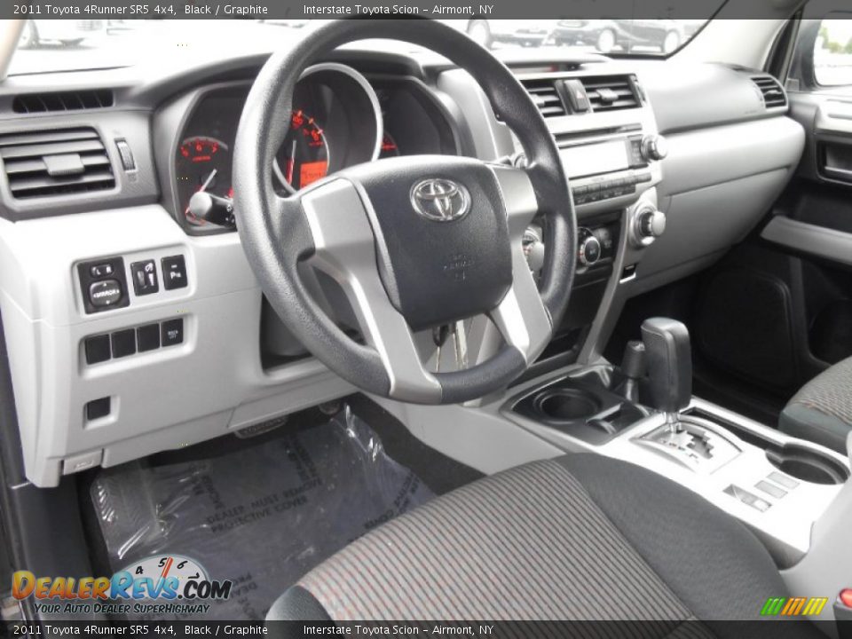 2011 Toyota 4Runner SR5 4x4 Black / Graphite Photo #10