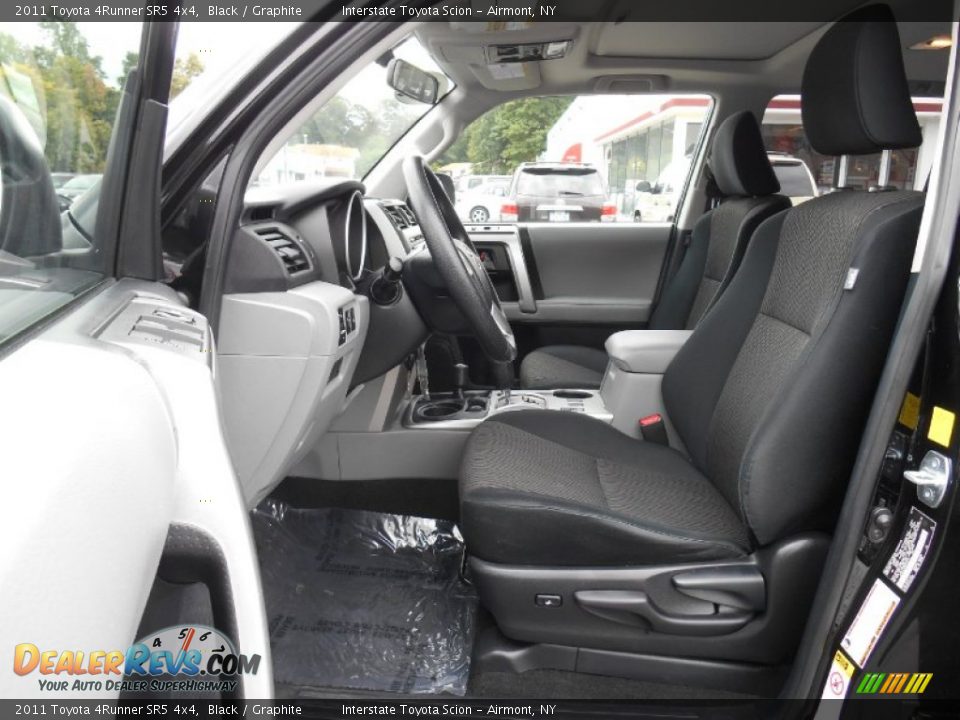2011 Toyota 4Runner SR5 4x4 Black / Graphite Photo #11