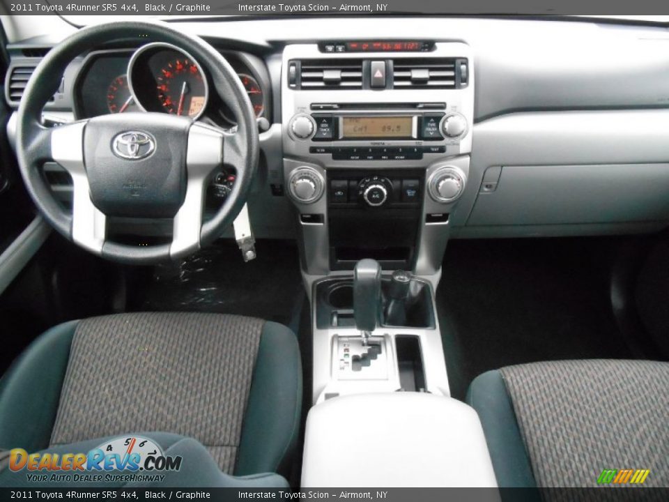 2011 Toyota 4Runner SR5 4x4 Black / Graphite Photo #13