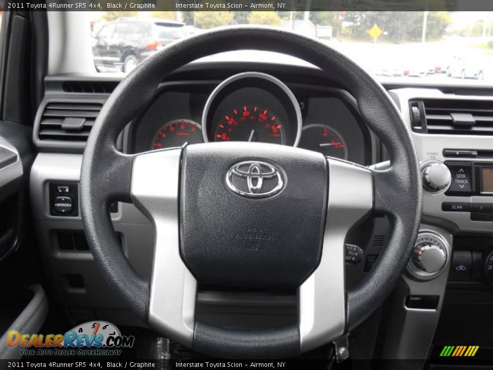 2011 Toyota 4Runner SR5 4x4 Black / Graphite Photo #14