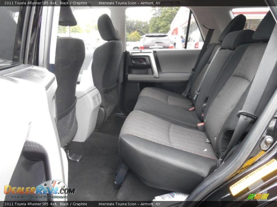2011 Toyota 4Runner SR5 4x4 Black / Graphite Photo #18