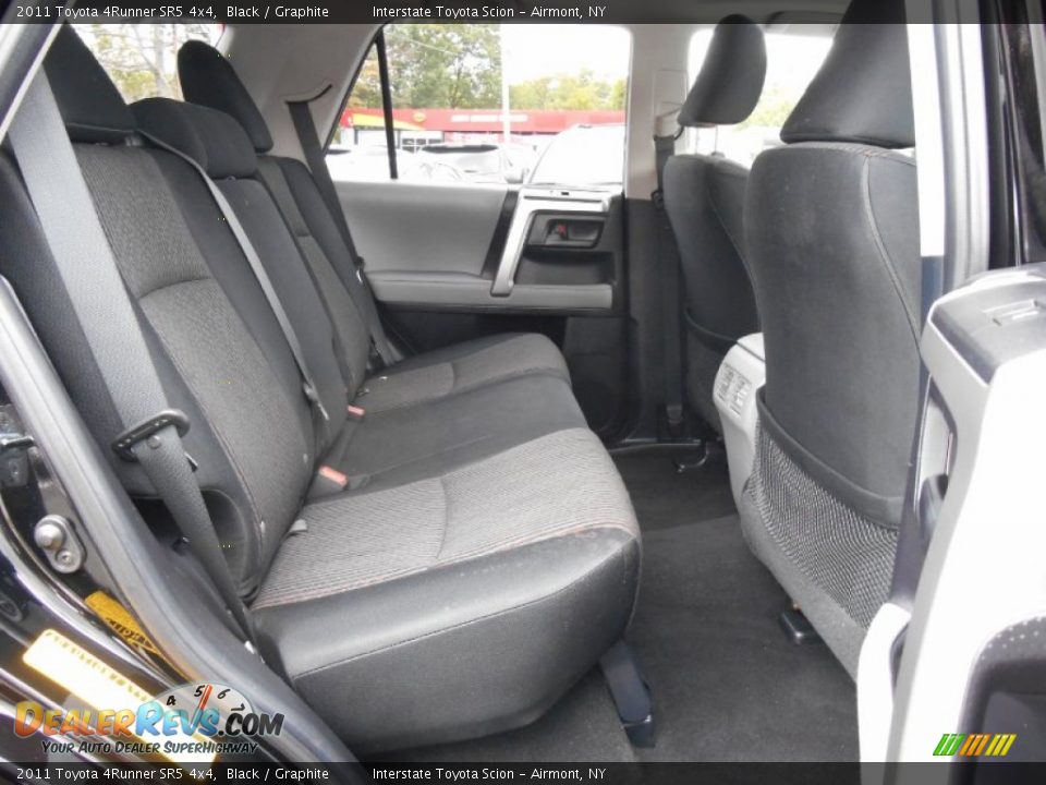 2011 Toyota 4Runner SR5 4x4 Black / Graphite Photo #20