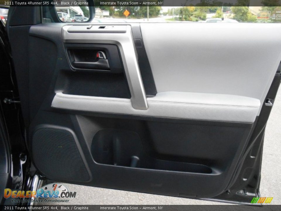 2011 Toyota 4Runner SR5 4x4 Black / Graphite Photo #21