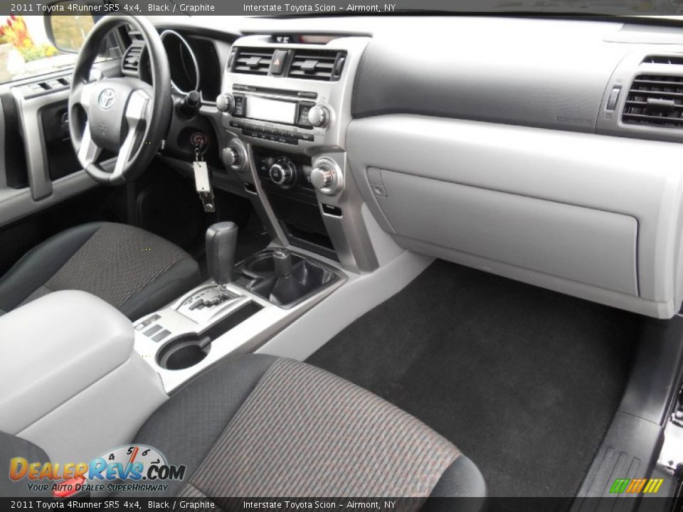 2011 Toyota 4Runner SR5 4x4 Black / Graphite Photo #22