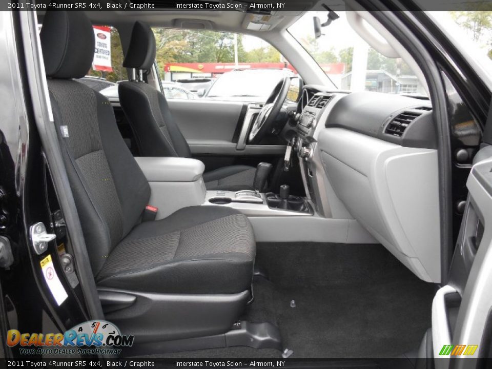 2011 Toyota 4Runner SR5 4x4 Black / Graphite Photo #23