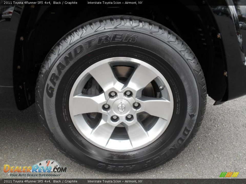 2011 Toyota 4Runner SR5 4x4 Black / Graphite Photo #24