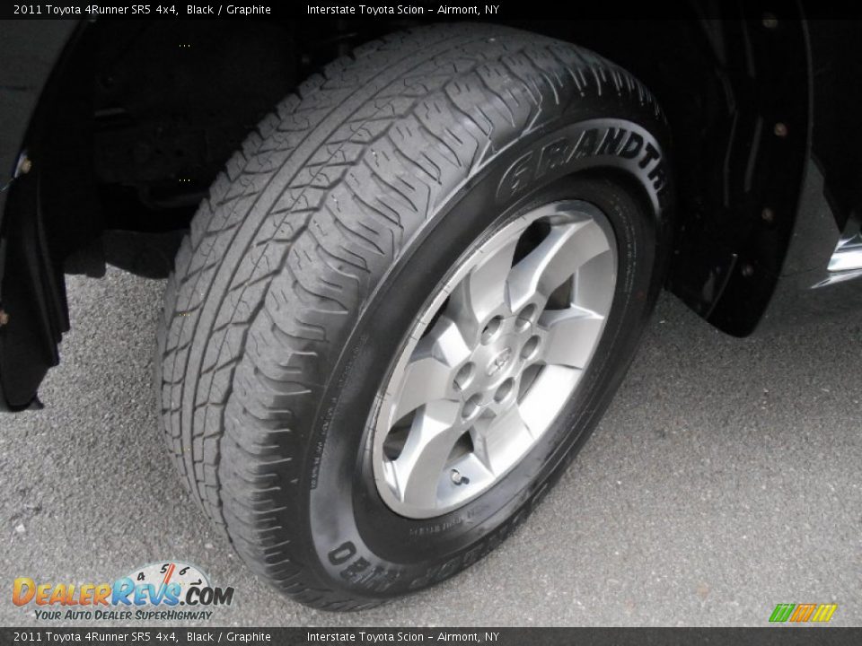 2011 Toyota 4Runner SR5 4x4 Black / Graphite Photo #25