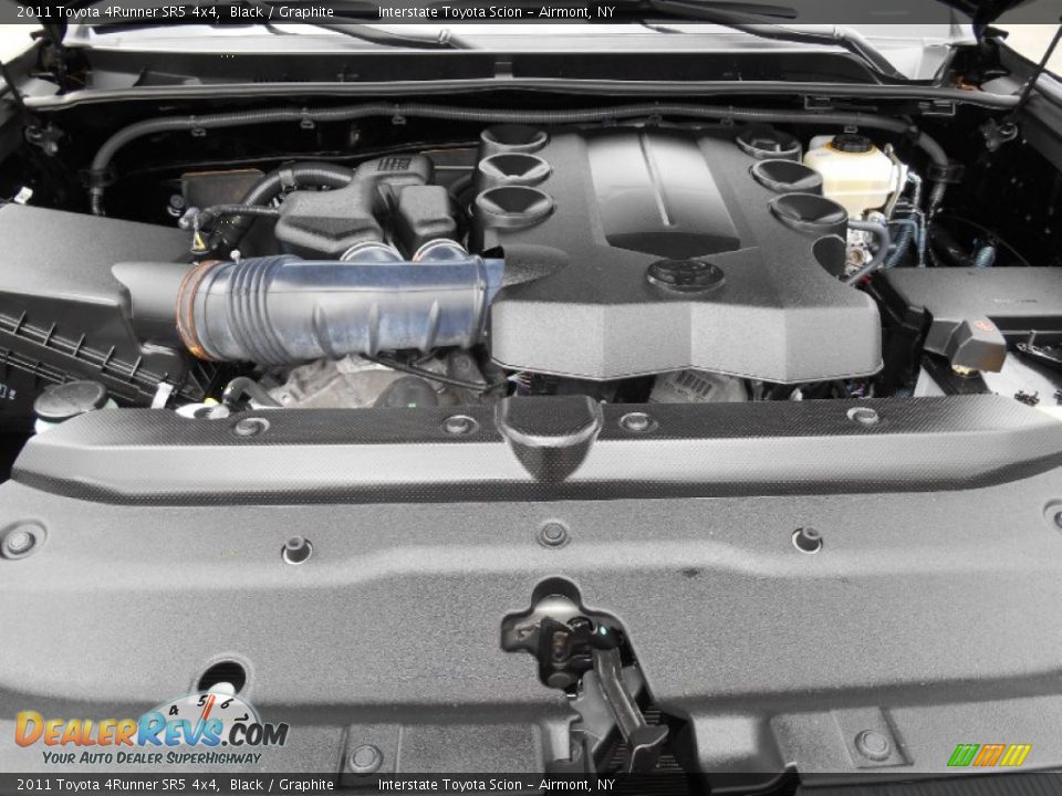 2011 Toyota 4Runner SR5 4x4 Black / Graphite Photo #26