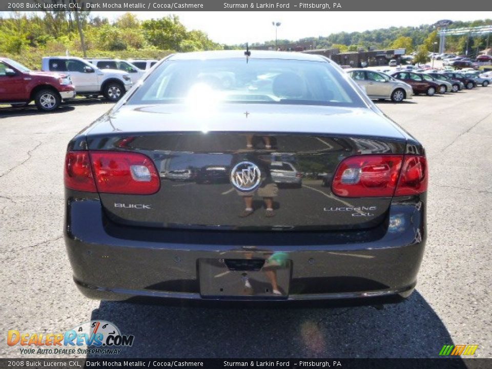 2008 Buick Lucerne CXL Dark Mocha Metallic / Cocoa/Cashmere Photo #3