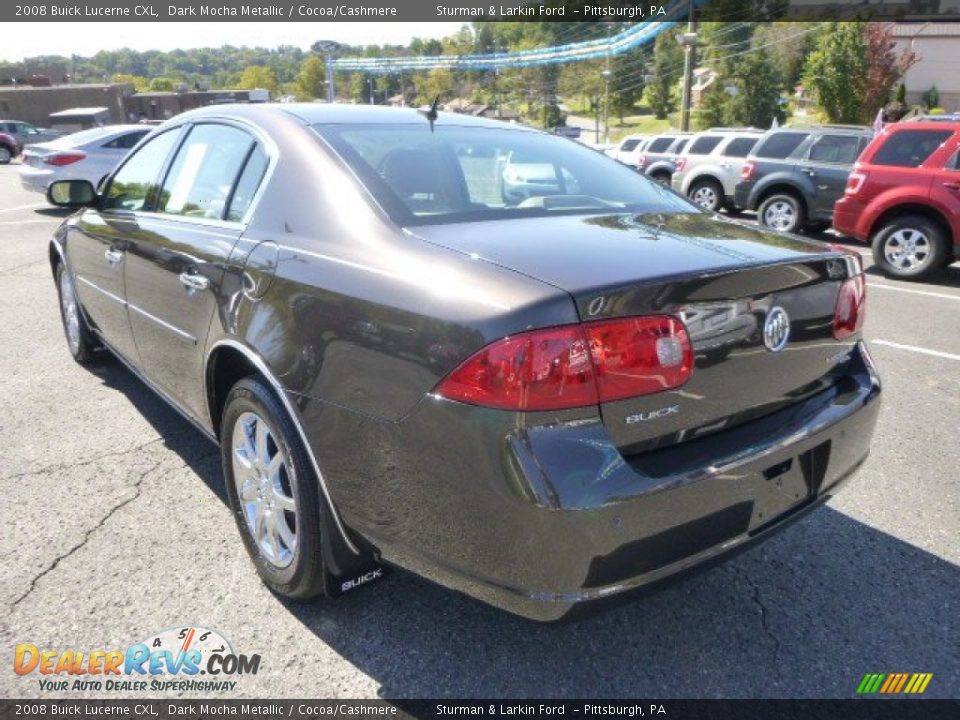 2008 Buick Lucerne CXL Dark Mocha Metallic / Cocoa/Cashmere Photo #4