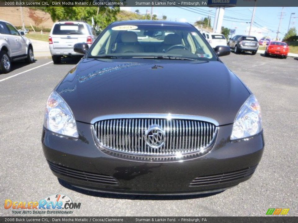 2008 Buick Lucerne CXL Dark Mocha Metallic / Cocoa/Cashmere Photo #6