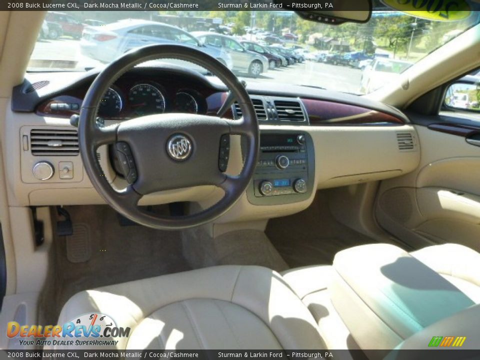 2008 Buick Lucerne CXL Dark Mocha Metallic / Cocoa/Cashmere Photo #10