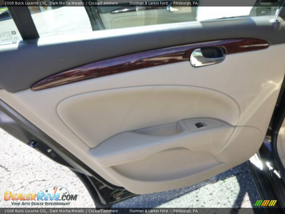 2008 Buick Lucerne CXL Dark Mocha Metallic / Cocoa/Cashmere Photo #11