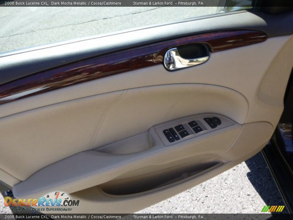 2008 Buick Lucerne CXL Dark Mocha Metallic / Cocoa/Cashmere Photo #12