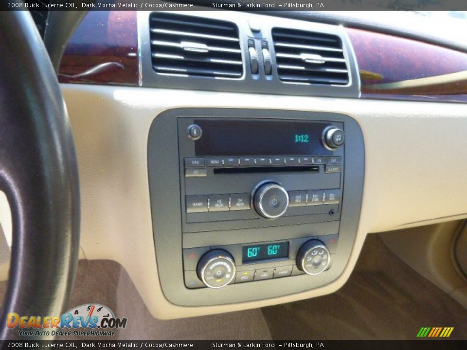 2008 Buick Lucerne CXL Dark Mocha Metallic / Cocoa/Cashmere Photo #13