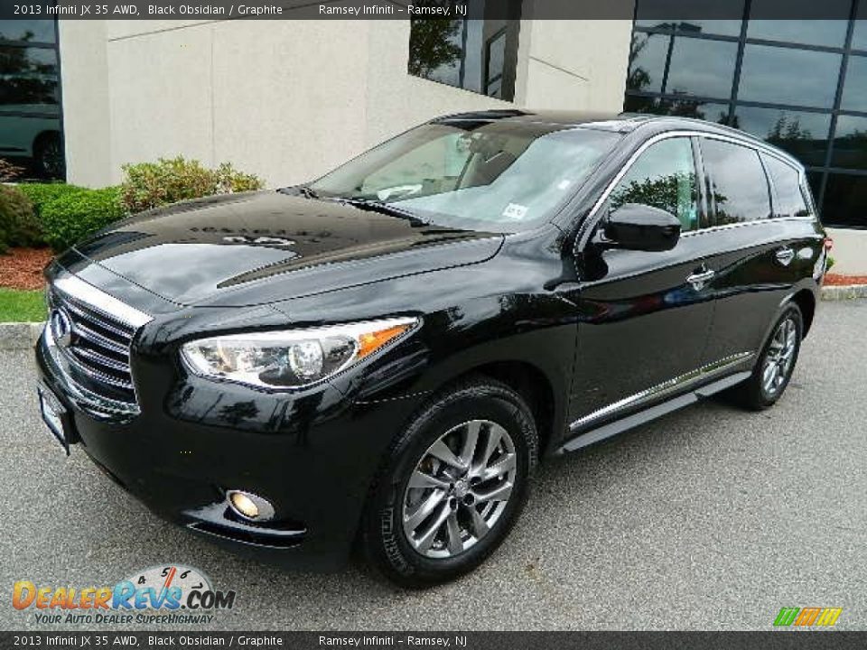 Front 3/4 View of 2013 Infiniti JX 35 AWD Photo #3