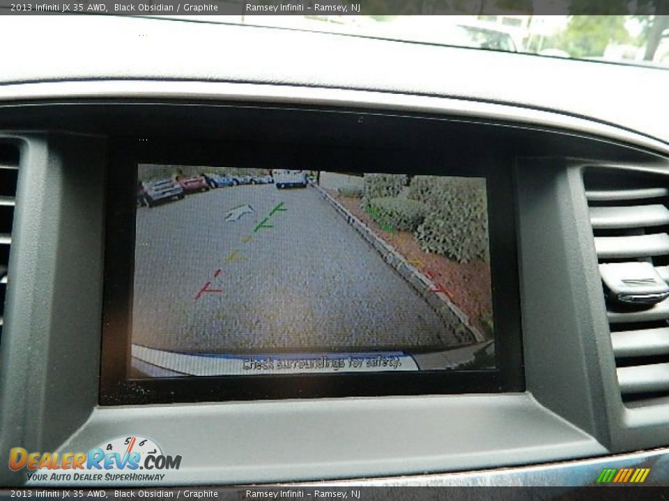 2013 Infiniti JX 35 AWD Black Obsidian / Graphite Photo #16