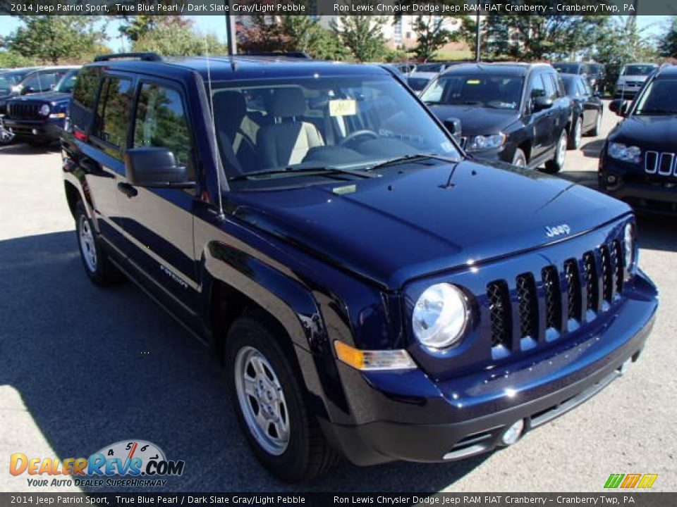 2014 Jeep Patriot Sport True Blue Pearl / Dark Slate Gray/Light Pebble Photo #4