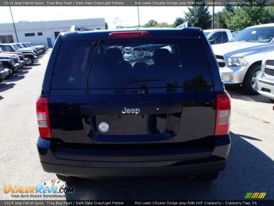 2014 Jeep Patriot Sport True Blue Pearl / Dark Slate Gray/Light Pebble Photo #7