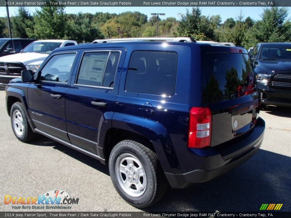 2014 Jeep Patriot Sport True Blue Pearl / Dark Slate Gray/Light Pebble Photo #8
