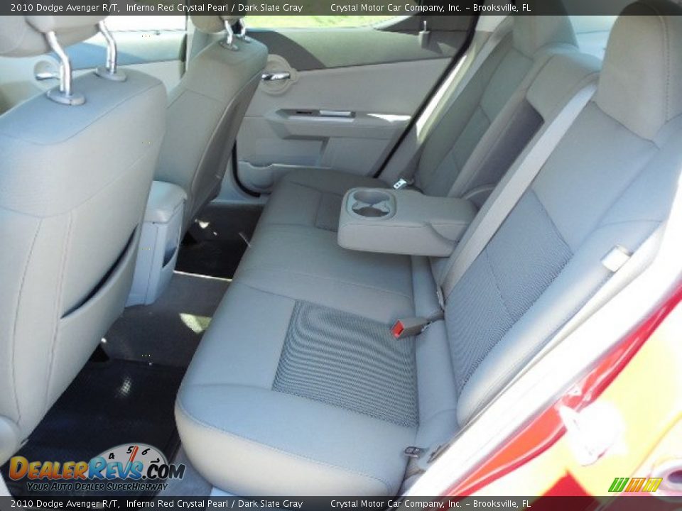 2010 Dodge Avenger R/T Inferno Red Crystal Pearl / Dark Slate Gray Photo #5