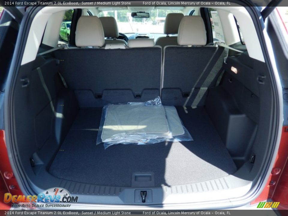 2014 Ford Escape Titanium 2.0L EcoBoost Sunset / Medium Light Stone Photo #5