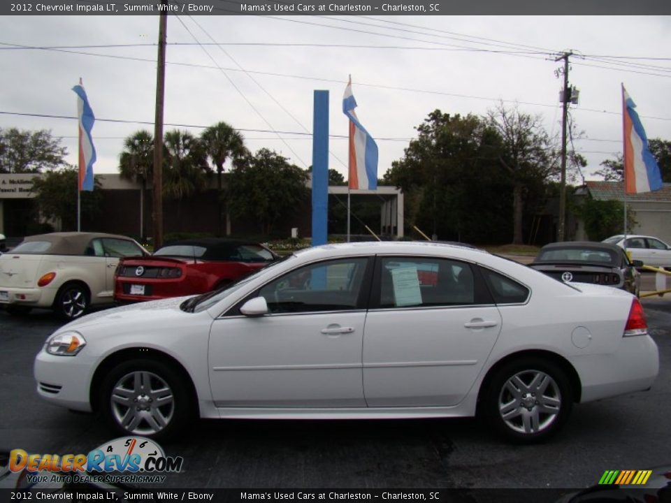 2012 Chevrolet Impala LT Summit White / Ebony Photo #5