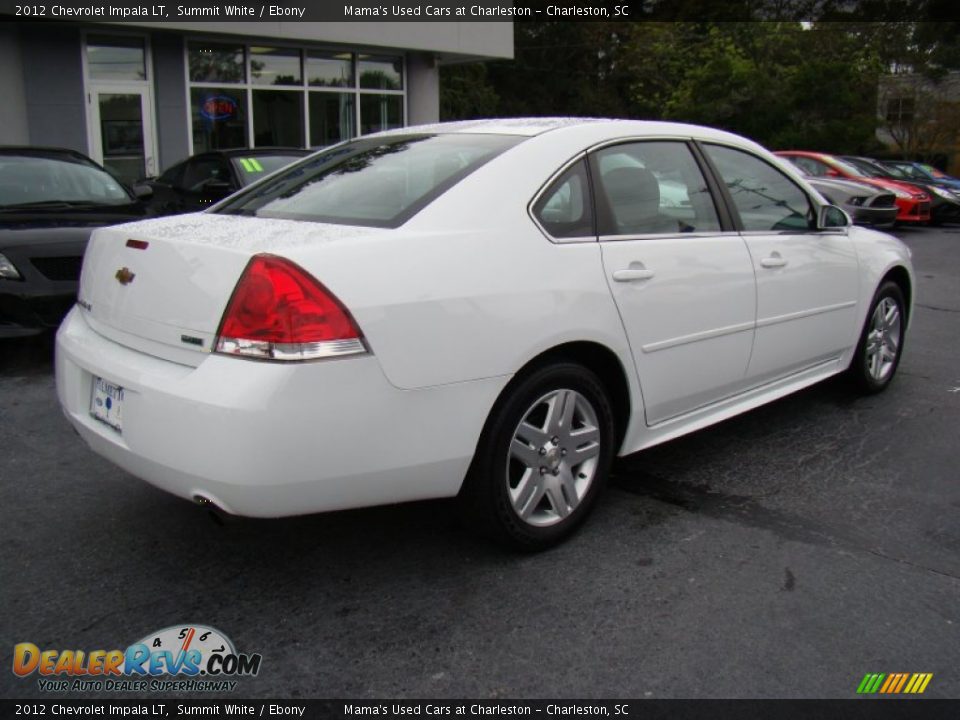 2012 Chevrolet Impala LT Summit White / Ebony Photo #8