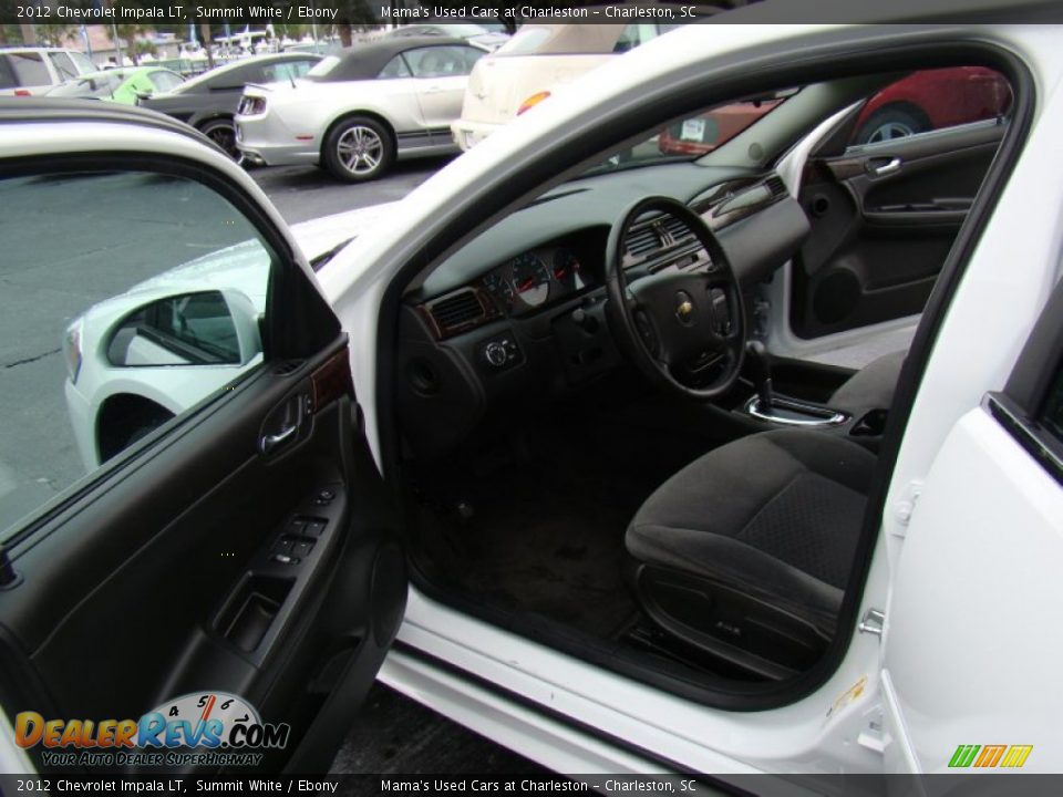 2012 Chevrolet Impala LT Summit White / Ebony Photo #9