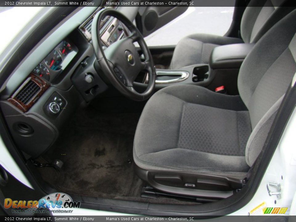 2012 Chevrolet Impala LT Summit White / Ebony Photo #10