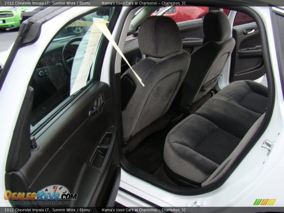 2012 Chevrolet Impala LT Summit White / Ebony Photo #11