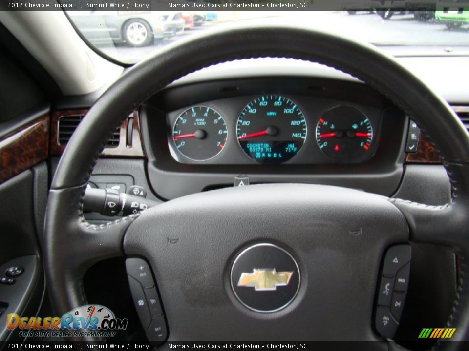 2012 Chevrolet Impala LT Summit White / Ebony Photo #18
