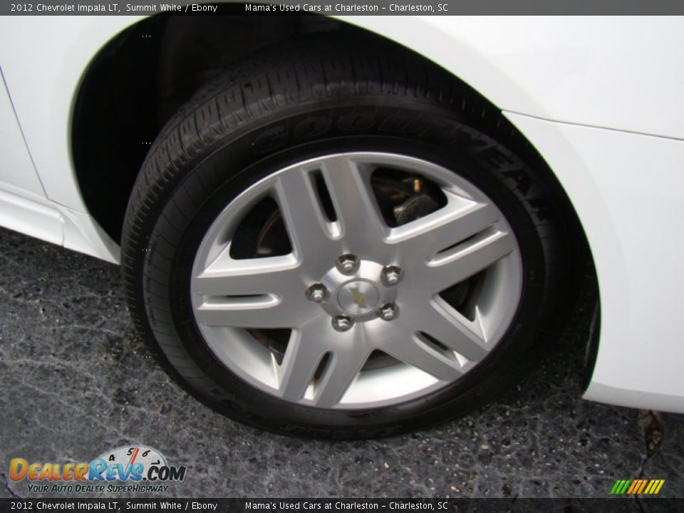 2012 Chevrolet Impala LT Summit White / Ebony Photo #24