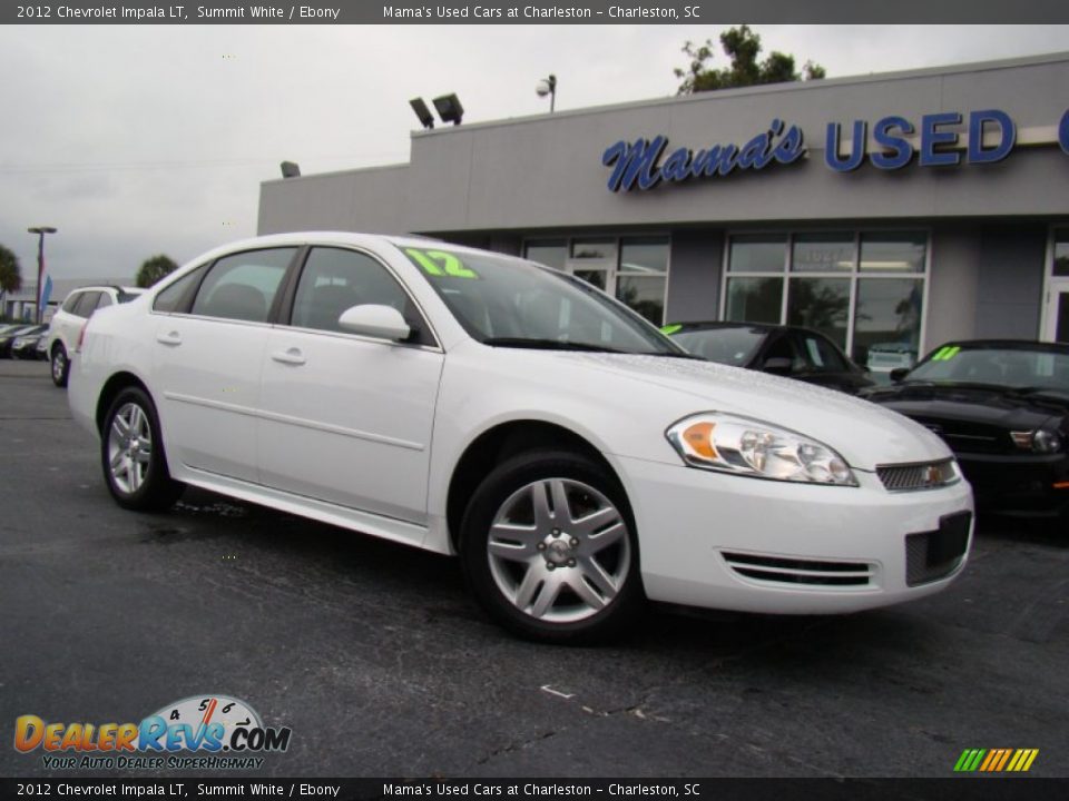 2012 Chevrolet Impala LT Summit White / Ebony Photo #25