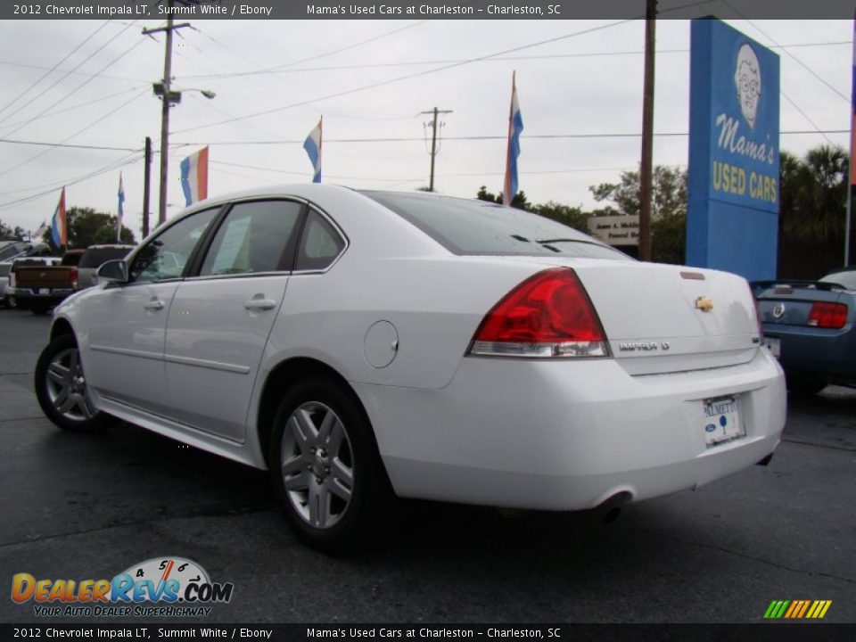 2012 Chevrolet Impala LT Summit White / Ebony Photo #27