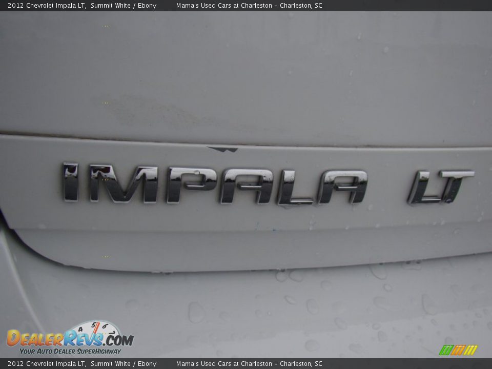2012 Chevrolet Impala LT Summit White / Ebony Photo #28