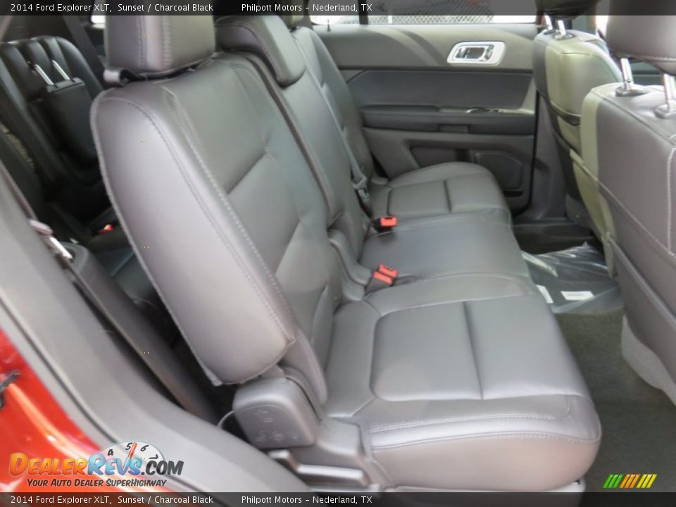 2014 Ford Explorer XLT Sunset / Charcoal Black Photo #21