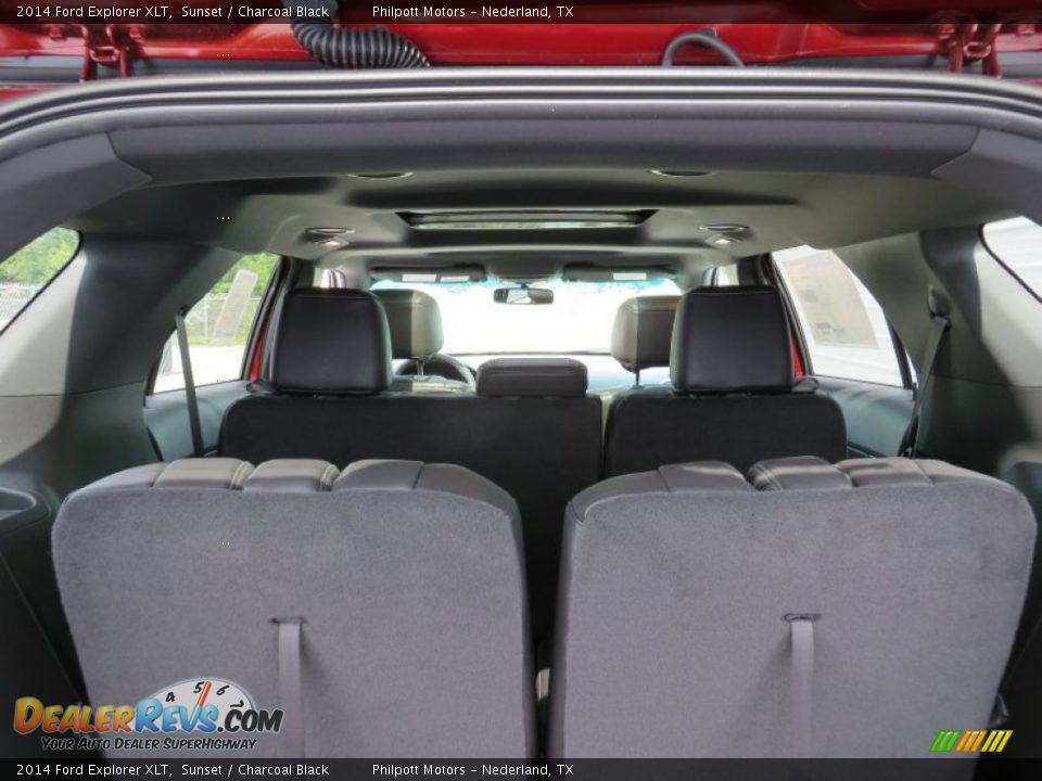 2014 Ford Explorer XLT Sunset / Charcoal Black Photo #23