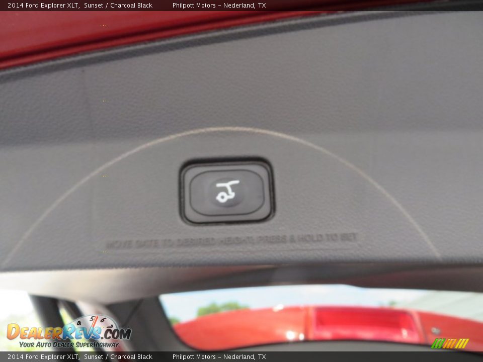 2014 Ford Explorer XLT Sunset / Charcoal Black Photo #25