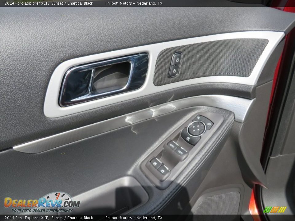 2014 Ford Explorer XLT Sunset / Charcoal Black Photo #27
