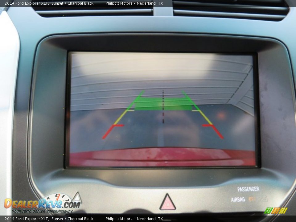 2014 Ford Explorer XLT Sunset / Charcoal Black Photo #34