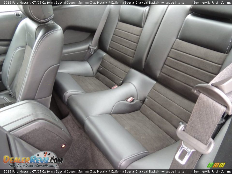 2013 Ford Mustang GT/CS California Special Coupe Sterling Gray Metallic / California Special Charcoal Black/Miko-suede Inserts Photo #5