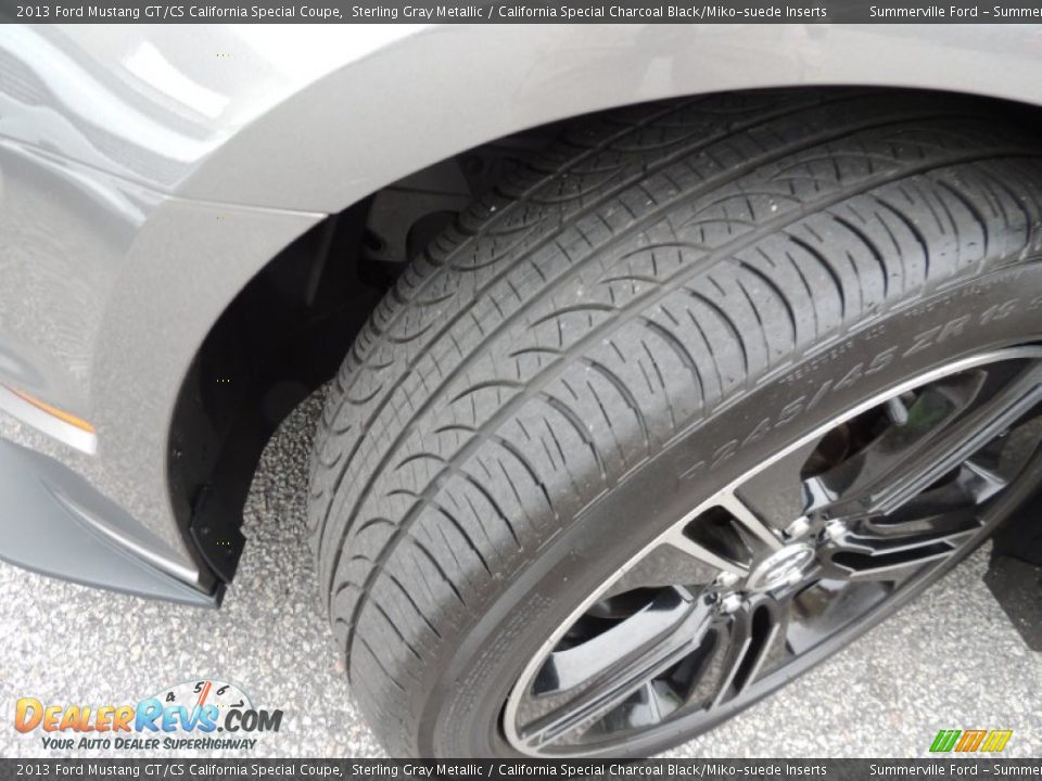 2013 Ford Mustang GT/CS California Special Coupe Sterling Gray Metallic / California Special Charcoal Black/Miko-suede Inserts Photo #13