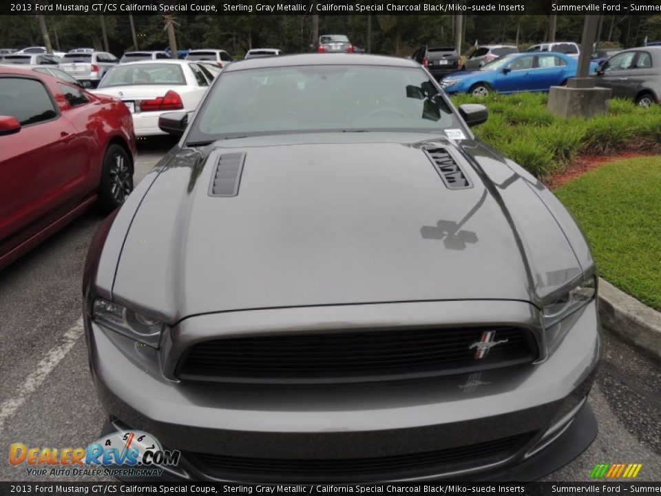 2013 Ford Mustang GT/CS California Special Coupe Sterling Gray Metallic / California Special Charcoal Black/Miko-suede Inserts Photo #14
