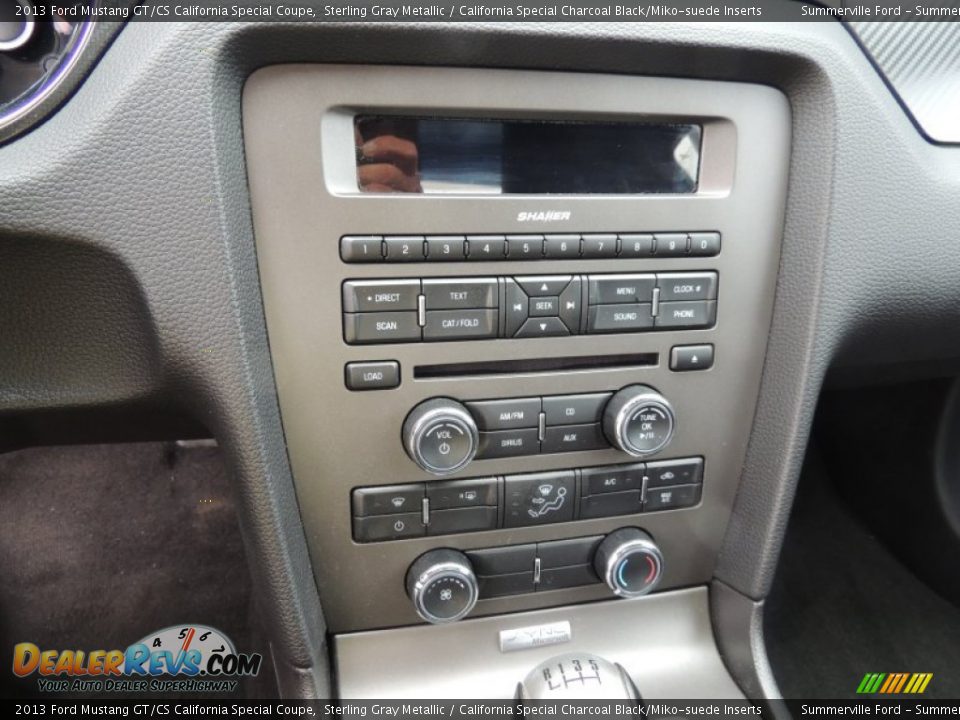 2013 Ford Mustang GT/CS California Special Coupe Sterling Gray Metallic / California Special Charcoal Black/Miko-suede Inserts Photo #16