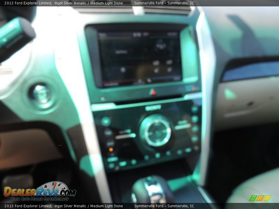 2013 Ford Explorer Limited Ingot Silver Metallic / Medium Light Stone Photo #22