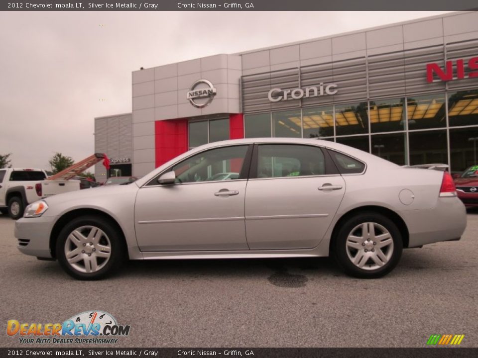 2012 Chevrolet Impala LT Silver Ice Metallic / Gray Photo #2