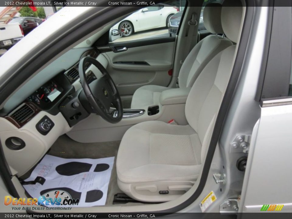 2012 Chevrolet Impala LT Silver Ice Metallic / Gray Photo #10