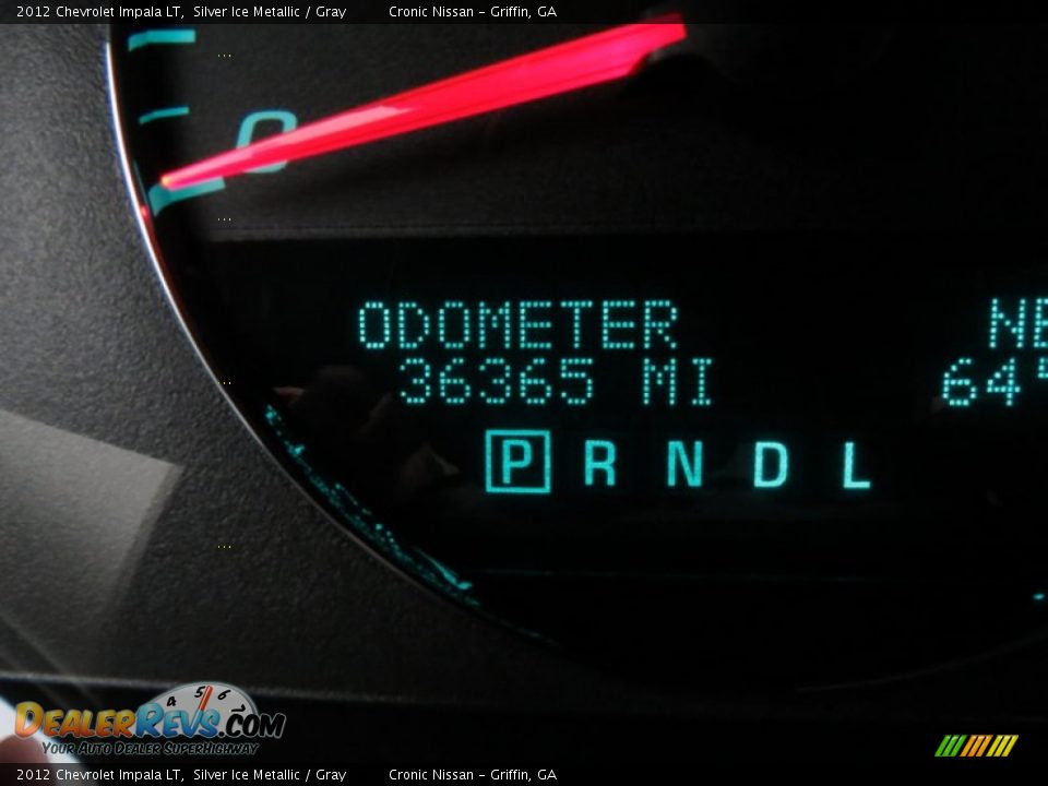 2012 Chevrolet Impala LT Silver Ice Metallic / Gray Photo #22